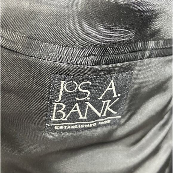 Harris Tweed Jacket Blazer Mens 43R Jos A Bank Quiet Luxury Old Money Heritage - Picture 4 of 16